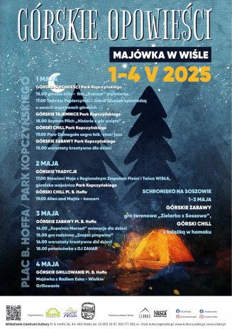 Plakat Górskie Opowieści